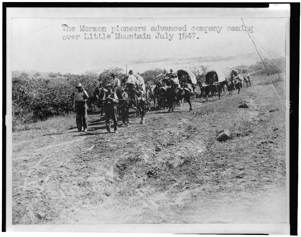 Arrival of Mormon Piooneers